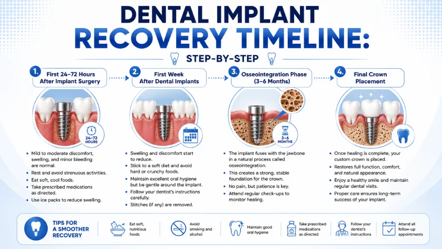 Dental Implant Recovery Timeline