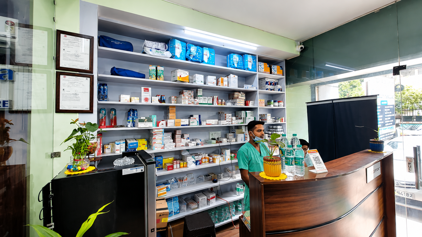 Prescription management at Dr. Aishwarya Pharmacy