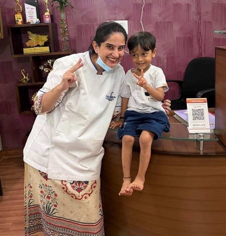 Child dentistry consultation